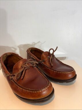 Eastland Leather Boat Shoes Loafers Brown Womens Size 8M